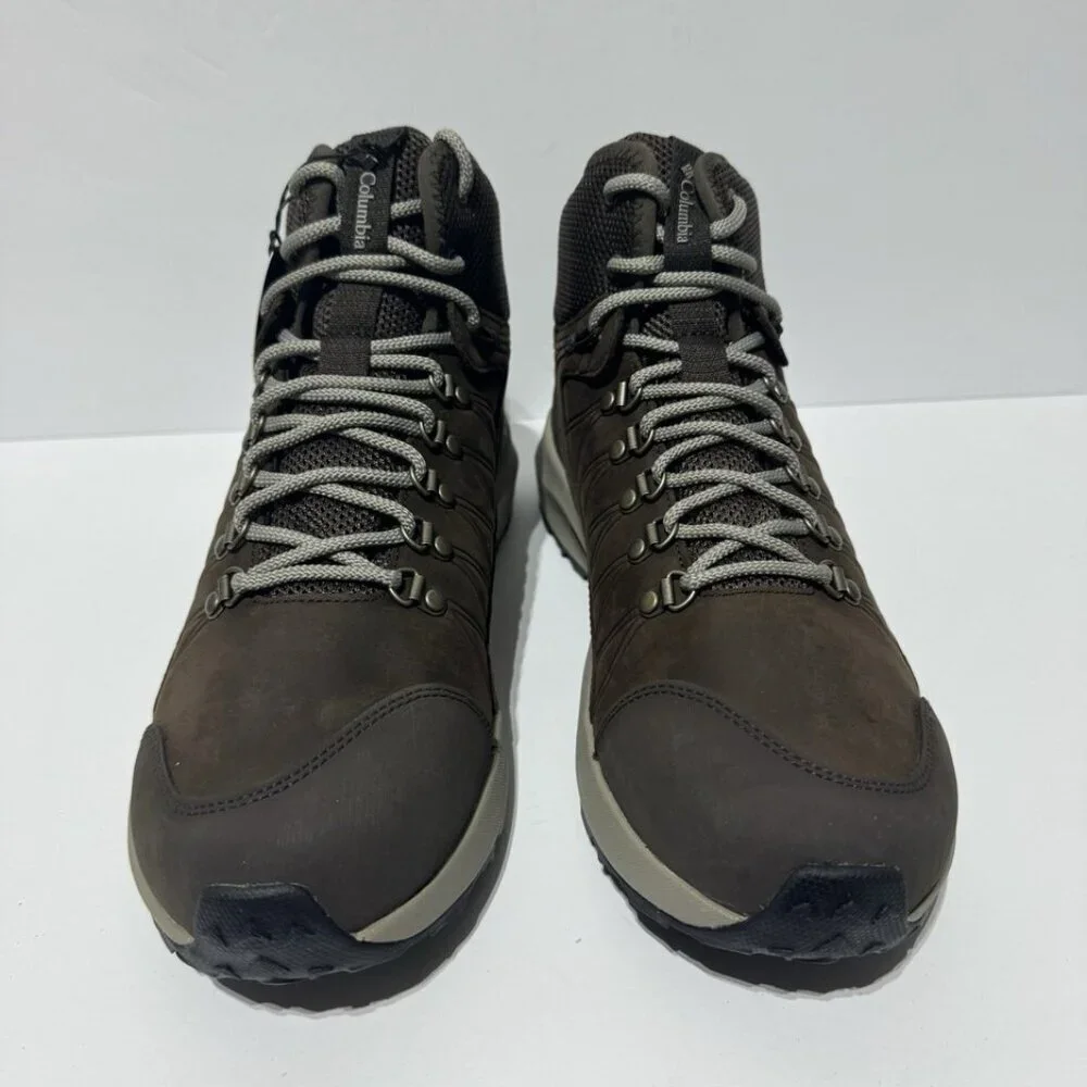 Columbia Womens Trailstorm Crest Mid Waterproof Boots Brown Size 12 M